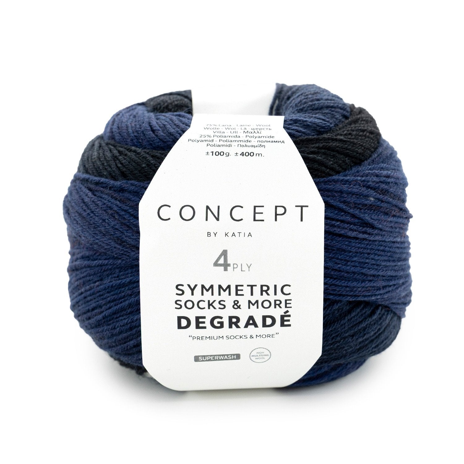 Katia Concept Degradé Symmetric Socks & More