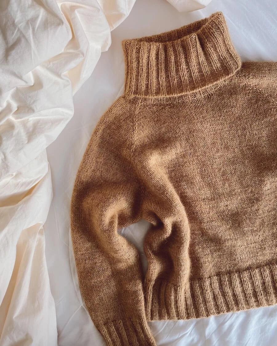 Caramel Sweater by PetiteKnit