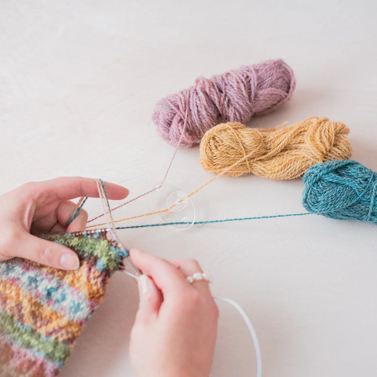 Miten käyttää jämälangat?
