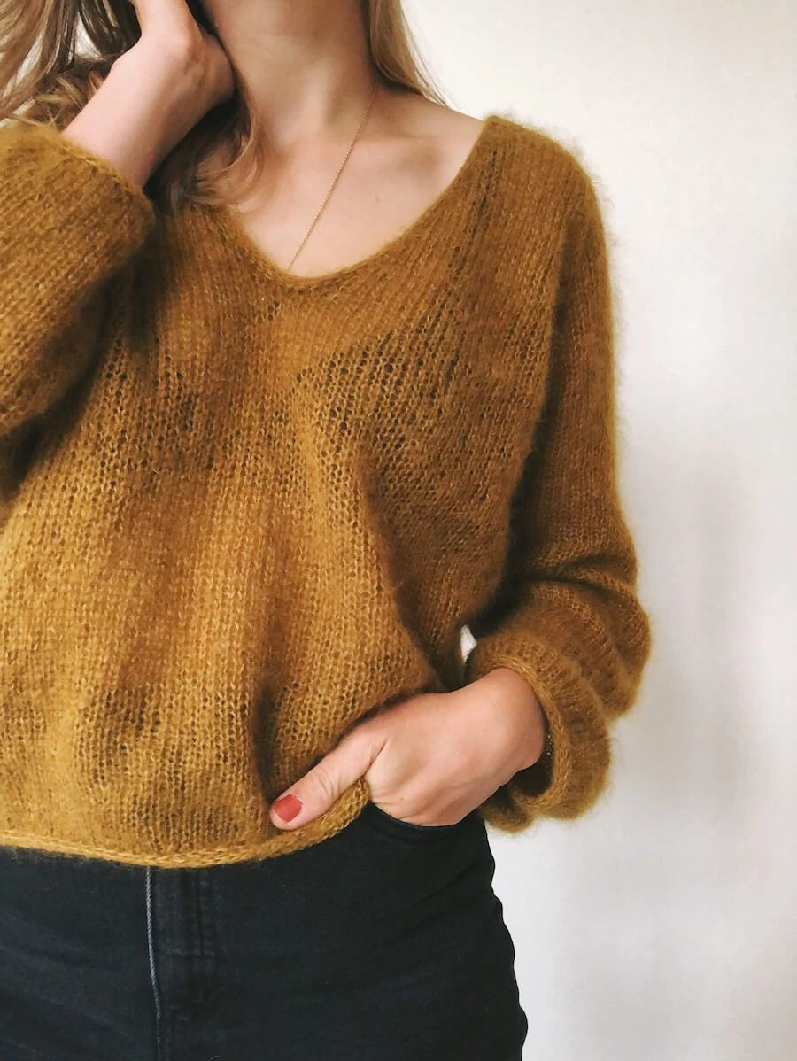 Cumulus Blouse by PetiteKnit