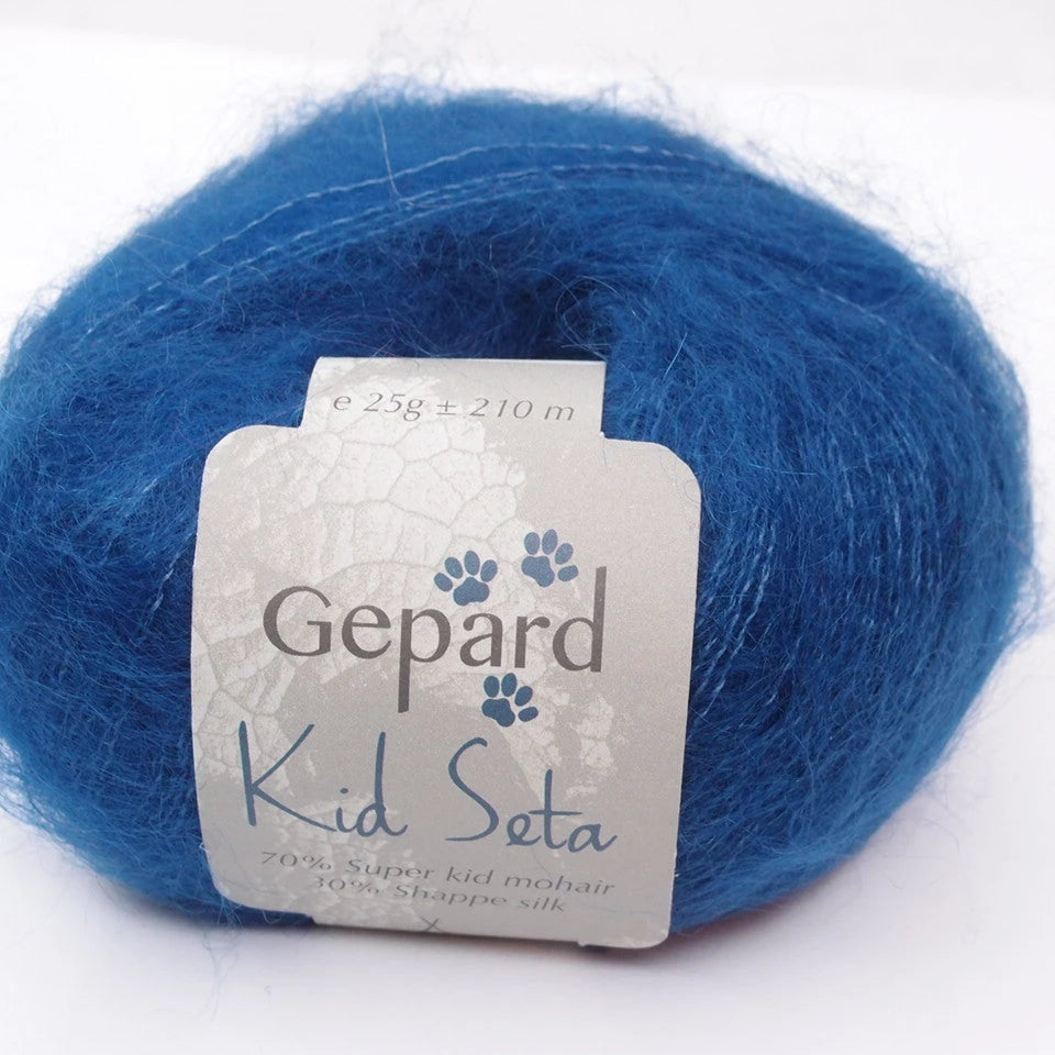 Gepard Kid Seta, silkkimohair  832 ROYAL BLUE