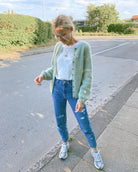 Novice Cardigan, Mohair Edition by PetiteKnit